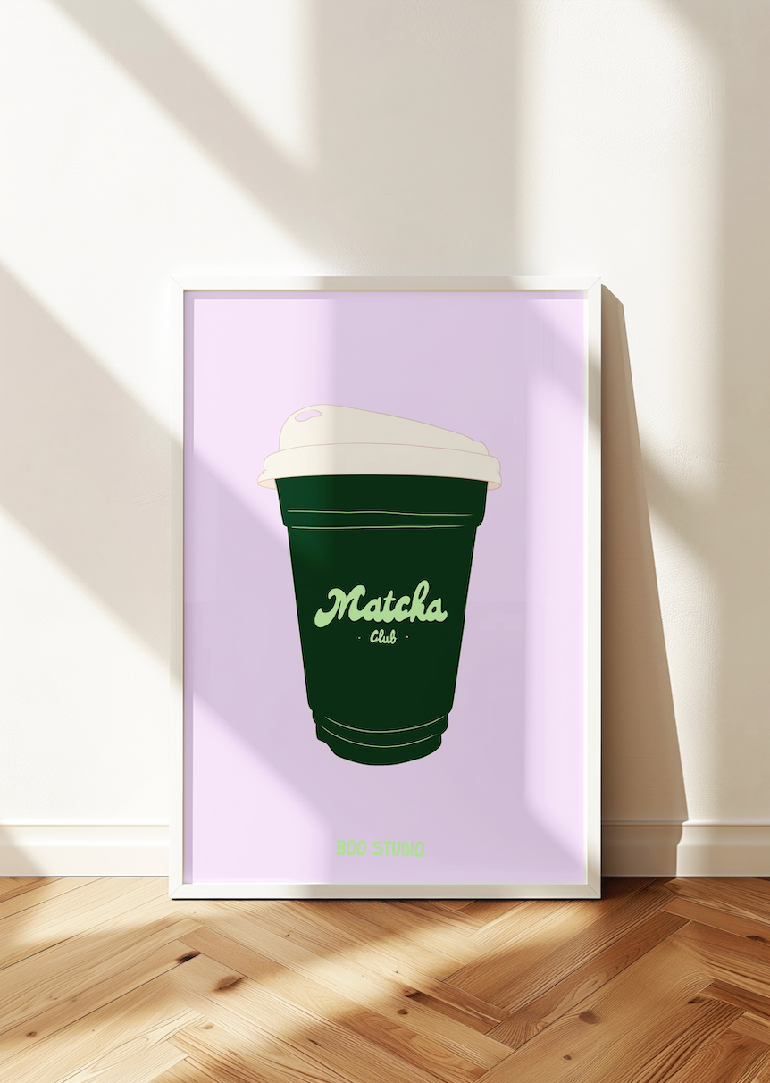 Affiche Matcha Club