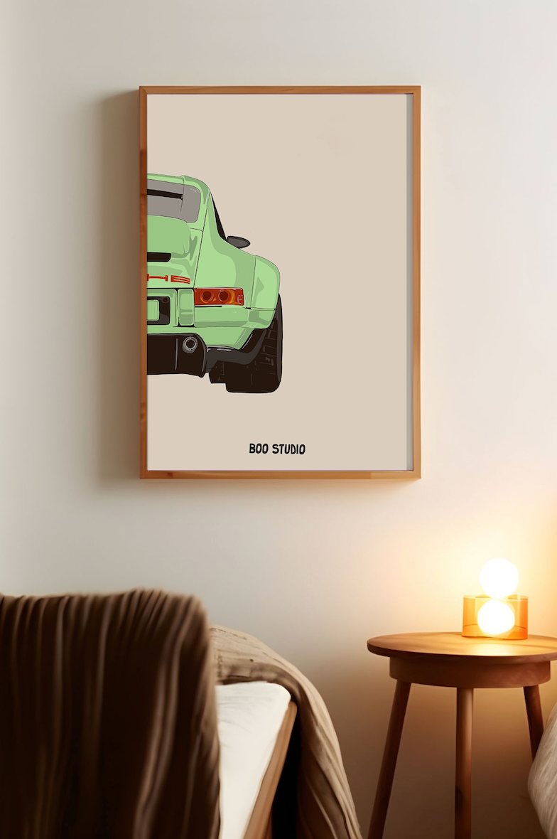 Affiche Porsche 911