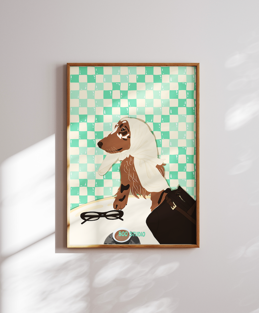 Affiche Café Terrasse