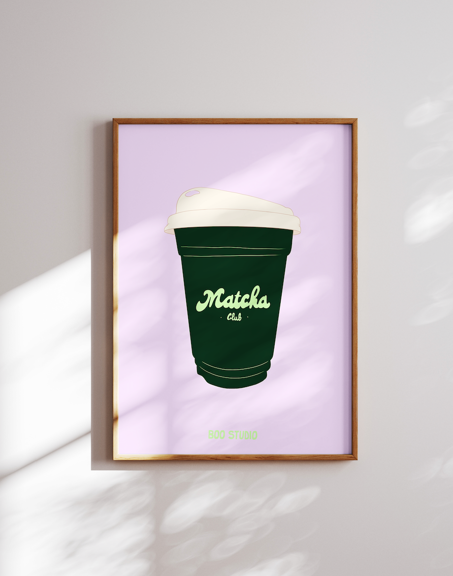 Affiche Matcha Club