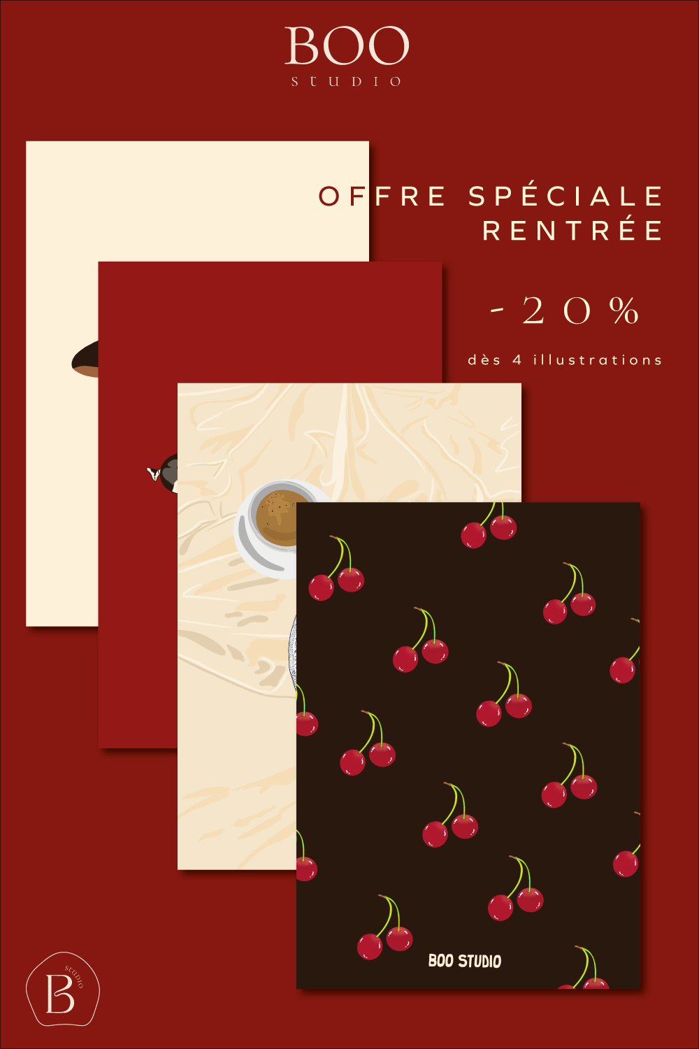 Affiche Cherry&Cherry