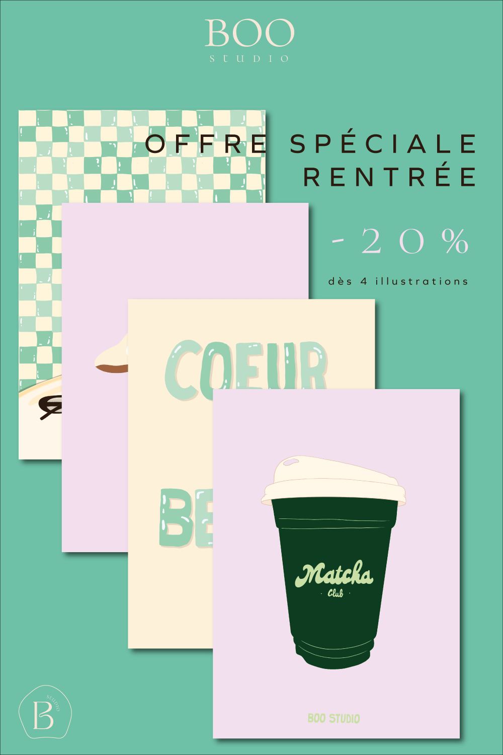 Affiche Matcha Club