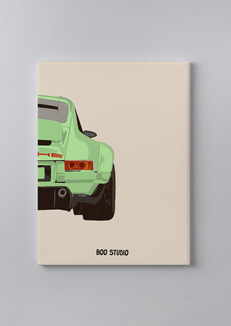 Affiche Porsche 911