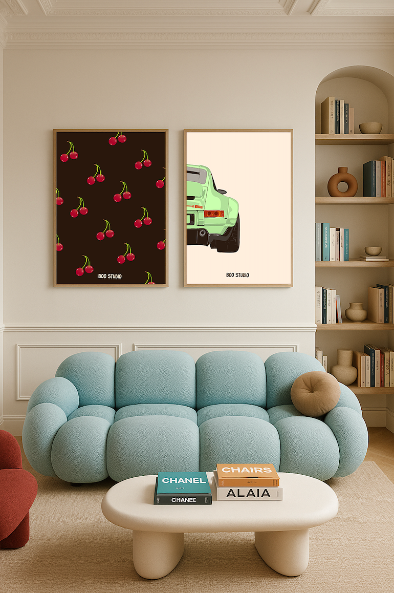 Affiche Cherry&Cherry