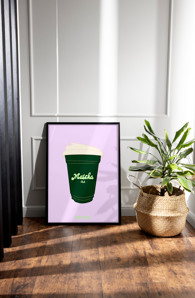 Affiche Matcha Club