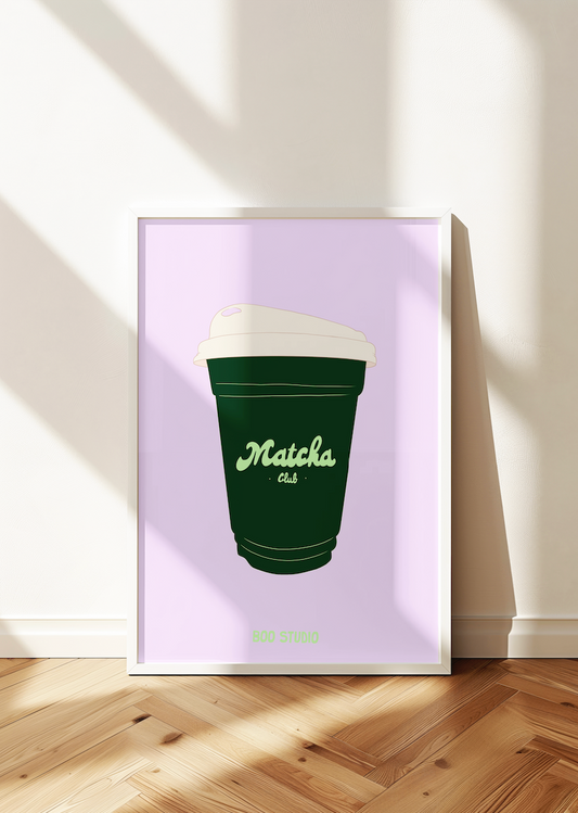 Affiche Matcha Club