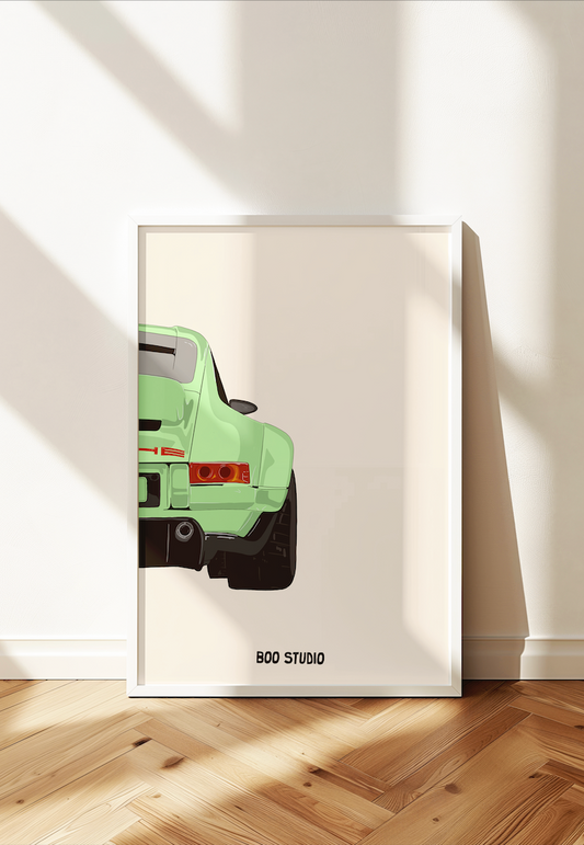 Affiche Porsche 911