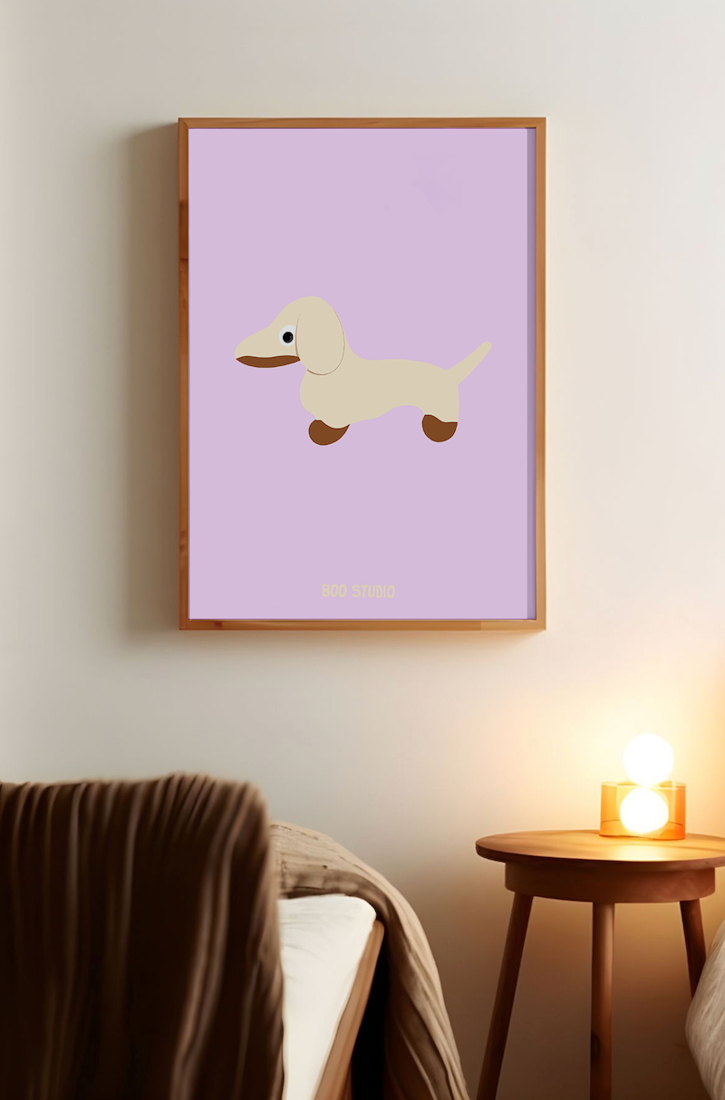 Affiche La chérie du toutou