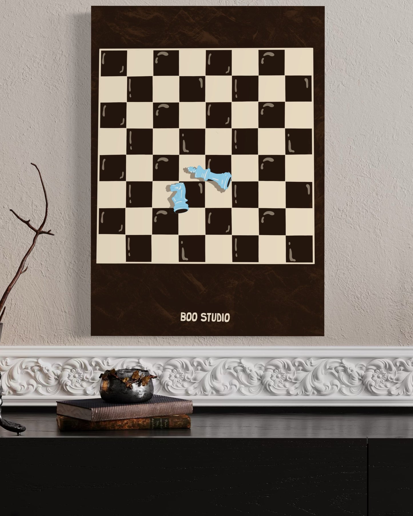 Affiche Échec et mat