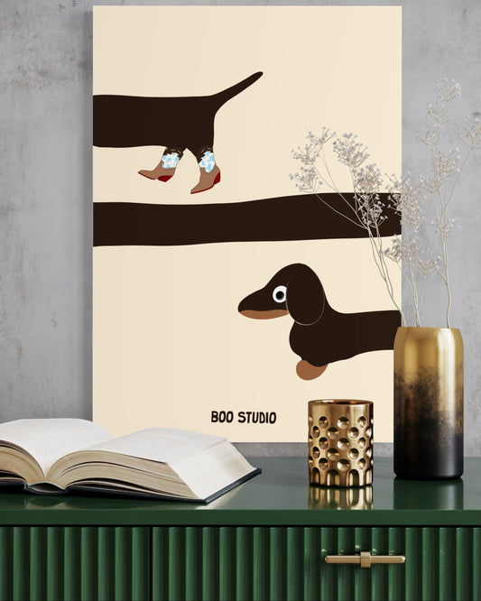 Affiche Le Long Toutou