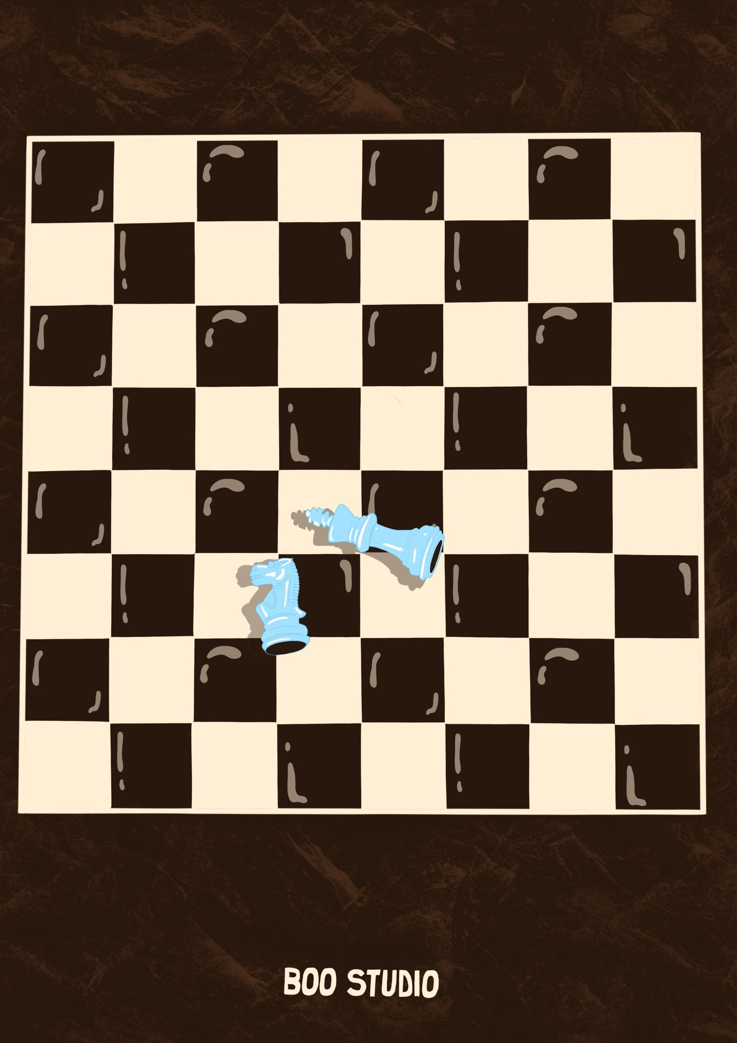 Affiche Échec et mat